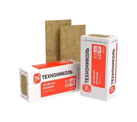 Плита минераловатная ТЕХНОНИКОЛЬ Техноруф В 60 1200х600х50 мм, 4 шт от магазина ЛесКонПром.ру