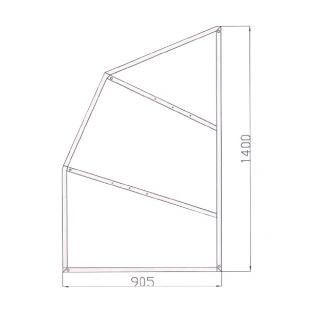 Каркас для ванны Cersanit Kaliope 153 см от магазина ЛесКонПром.ру