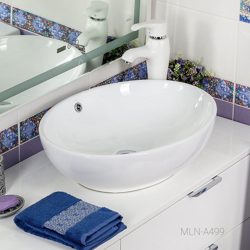 Раковина-чаша Melana 60 MLN-A499 Белая от магазина ЛесКонПром.ру