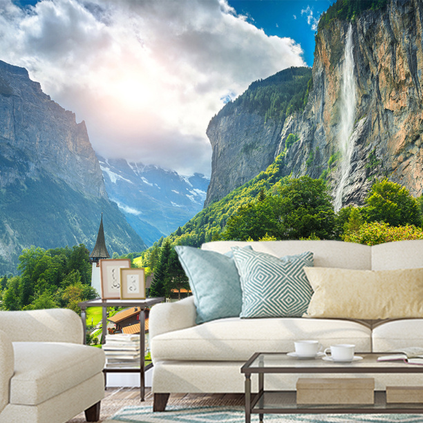 Фотообои флизелиновые Горы 316х270 см от магазина ЛесКонПром.ру