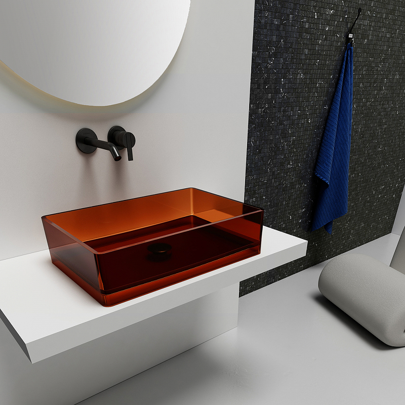 Раковина-чаша Abber Kristall 60 AT2803Opal Коричневая от магазина ЛесКонПром.ру