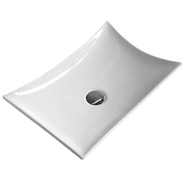 Раковина CeramaLux 57 7701B Белая от магазина ЛесКонПром.ру