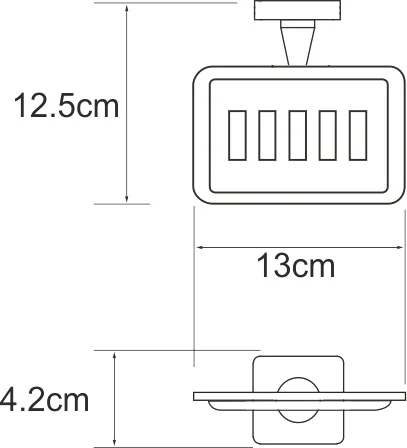 Мыльница Wasserkraft Dill K-3969 от магазина ЛесКонПром.ру