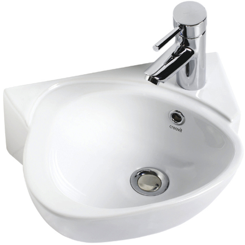 Раковина Creavit Cocuk 38 CK035-00CB00E-0000 Белая от магазина ЛесКонПром.ру