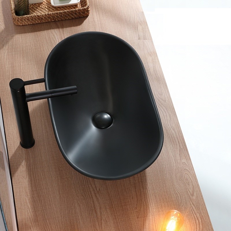 Раковина-чаша Mira 62 MR-6236B Черная матовая от магазина ЛесКонПром.ру