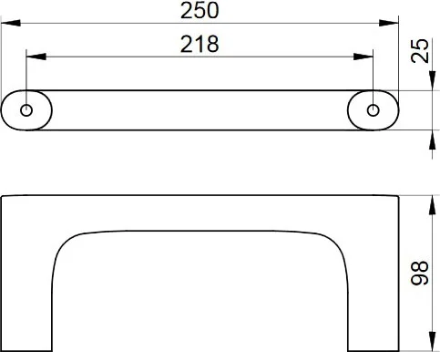 Полотенцедержатель Keuco Edition 400 11521 хром от магазина ЛесКонПром.ру