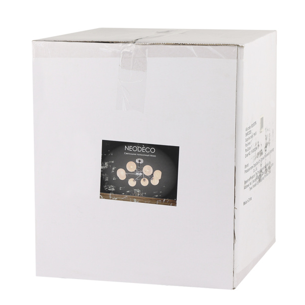 Светильник потолочный NEODECO Михо 8х40 Вт Е14 от магазина ЛесКонПром.ру