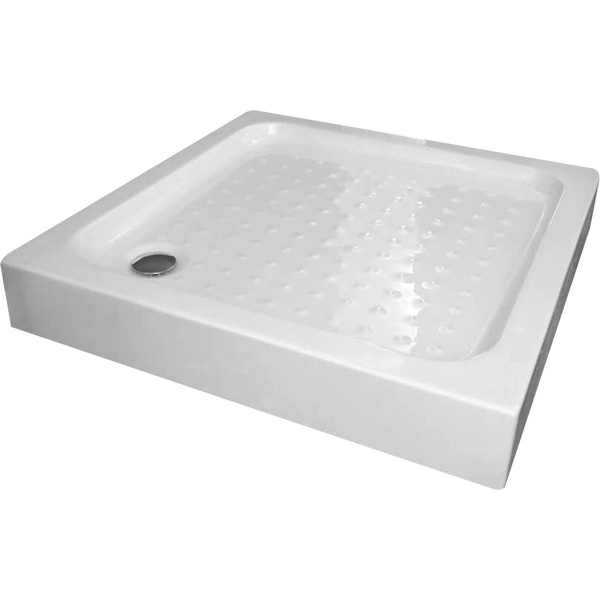 Акриловый поддон для душа Gemy 90х90х16 квадратный Белый от магазина ЛесКонПром.ру