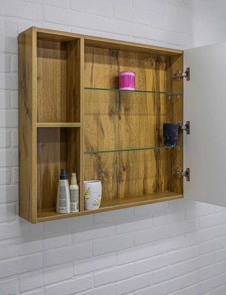 Зеркало-шкаф Домино Craft 100 от магазина ЛесКонПром.ру