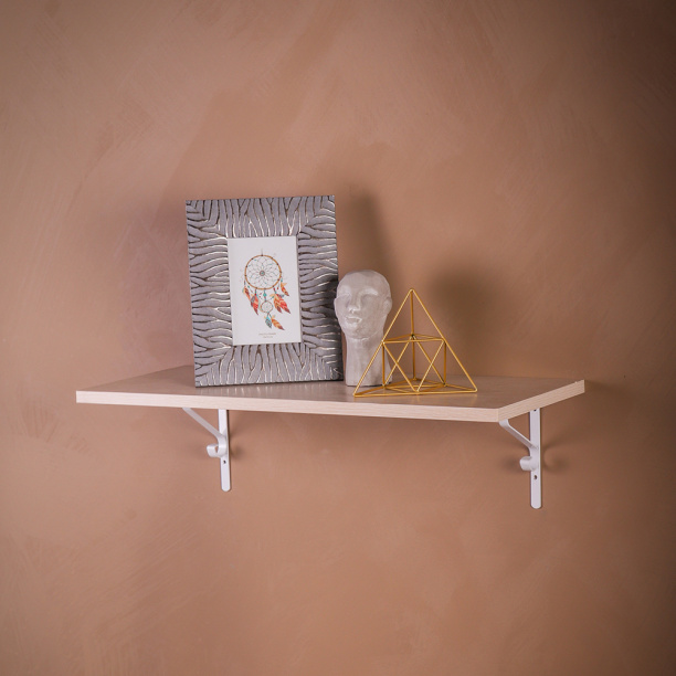 Кронштейн S 150х150 белый от магазина ЛесКонПром.ру