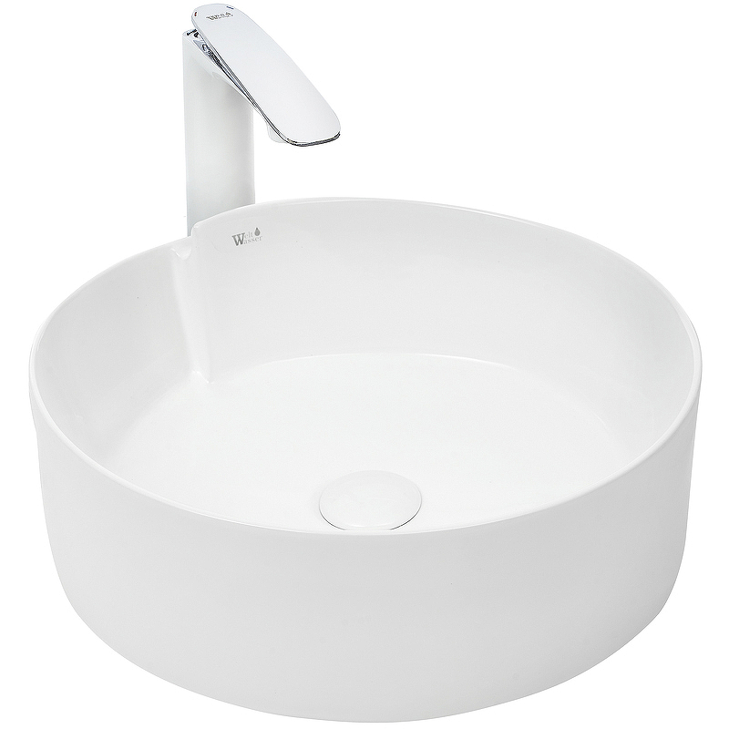 Раковина-чаша WeltWasser Elbach 3261 43 10000004570 Белый глянец от магазина ЛесКонПром.ру