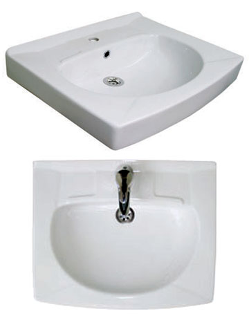 Раковина Santek Пилот 60 на стиральную машину Белая от магазина ЛесКонПром.ру