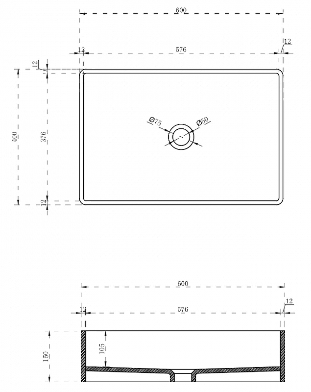 Раковина-чаша Abber Kristall 60 AT2803Opal Коричневая от магазина ЛесКонПром.ру