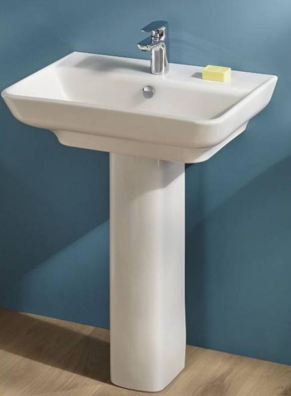 Раковина Jacob Delafon Struktura 65 EGC112-00 Белая от магазина ЛесКонПром.ру