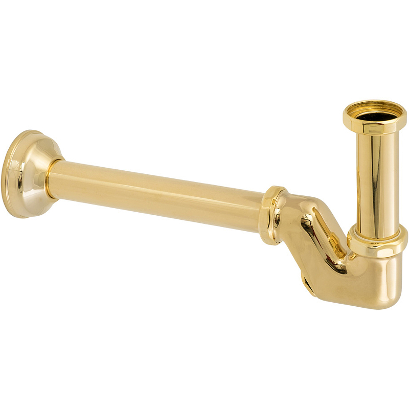 Сифон для раковины Migliore Ricambi 17937 Золото от магазина ЛесКонПром.ру