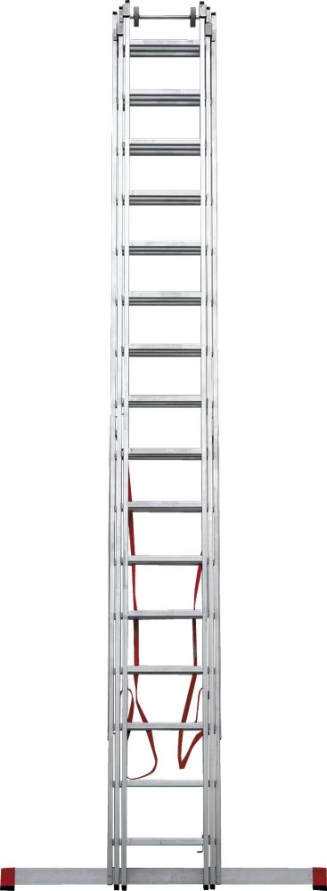 Лестница алюминиевая трехсекционная индустриальнаяНовая Высота 3x16 арт. 5230316 от магазина ЛесКонПром.ру