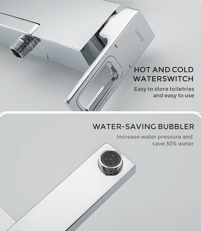 Душевая система Gappo G2418-1 Хром от магазина ЛесКонПром.ру