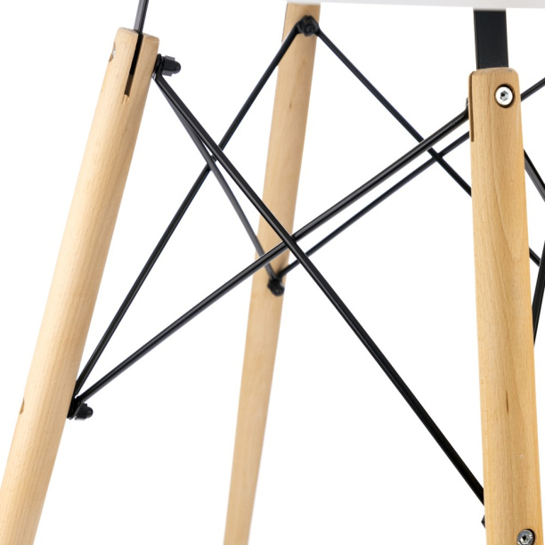 Стол кухонный KITRO d80 см белый от магазина ЛесКонПром.ру