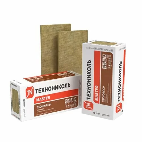 Плита минераловатная ТехноНИКОЛЬ Технофлор Проф 1200х600х40 мм от магазина ЛесКонПром.ру