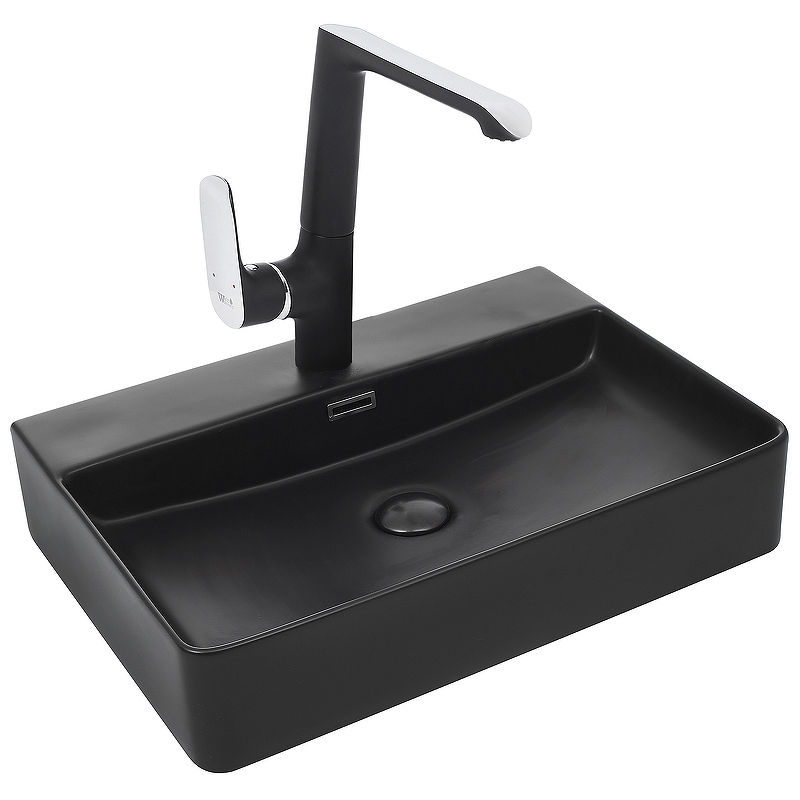 Раковина WeltWasser Elbach 2173 MB 60 10000004504 Черная матовая от магазина ЛесКонПром.ру