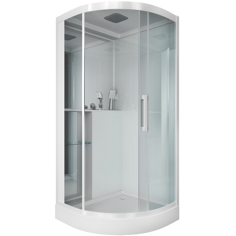 Душевая кабина Grossman 100x100 GR160 без гидромассажа от магазина ЛесКонПром.ру