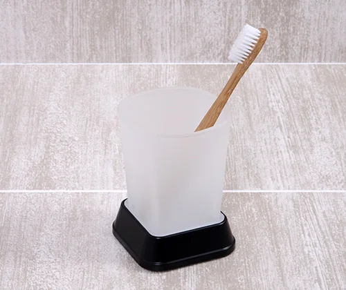 Стакан Wasserkraft Amper K-5428black от магазина ЛесКонПром.ру