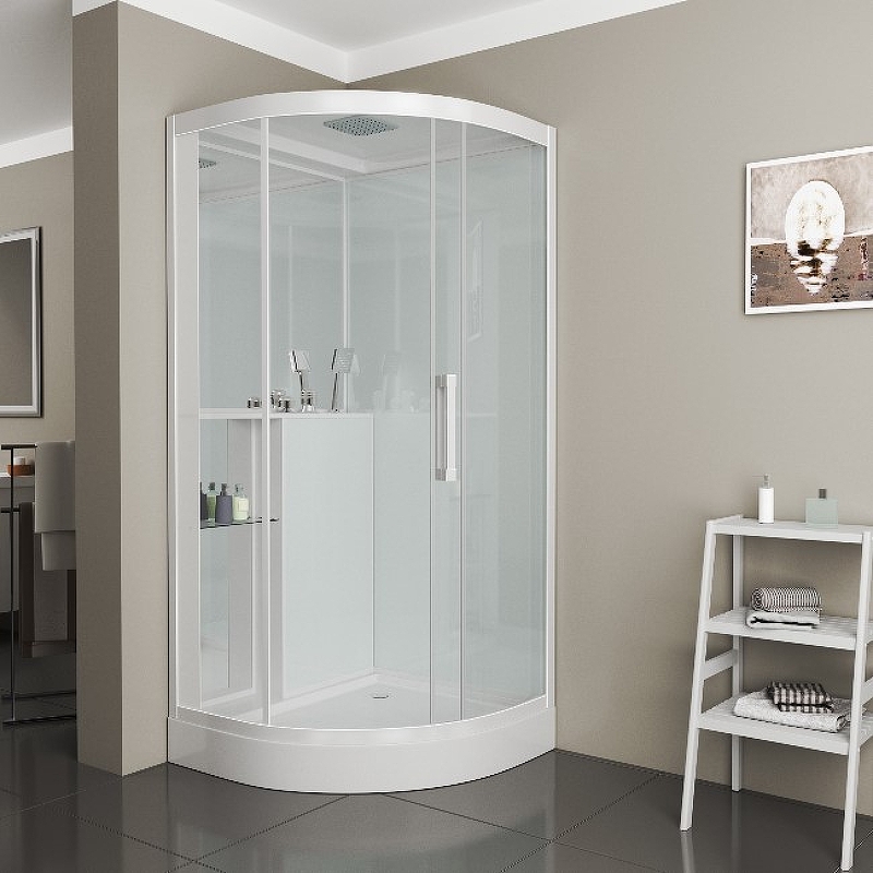 Душевая кабина Grossman 100x100 GR160 без гидромассажа от магазина ЛесКонПром.ру