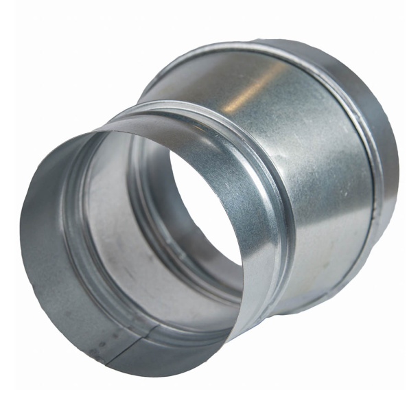 Переход оцинкованный 125/100 от магазина ЛесКонПром.ру