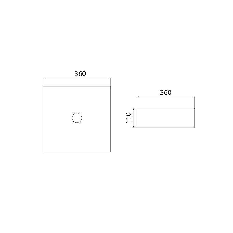 Раковина-чаша Iddis Slide 36 SLIWS01i27 Белая глянцевая от магазина ЛесКонПром.ру