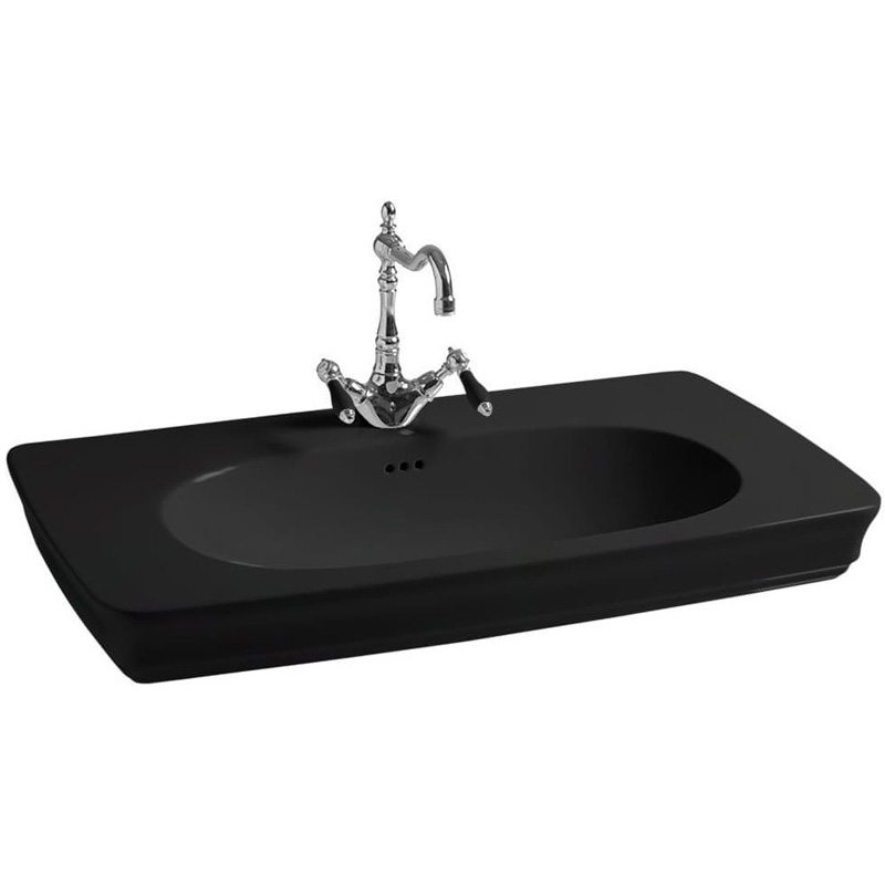 Раковина Artceram Civitas 90 CIL002 03 00 Черная от магазина ЛесКонПром.ру