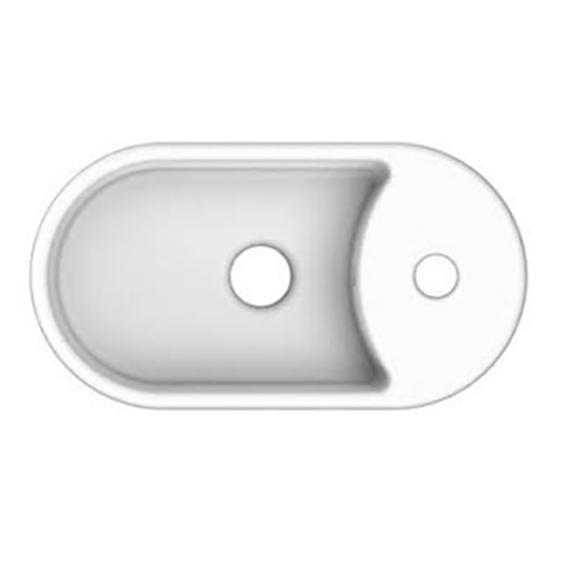 Раковина Scarabeo Seventy 55 8094 Белая от магазина ЛесКонПром.ру