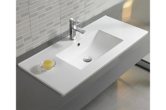 Раковина-столешница встраиваемая MLN-E90 80536363 от магазина ЛесКонПром.ру