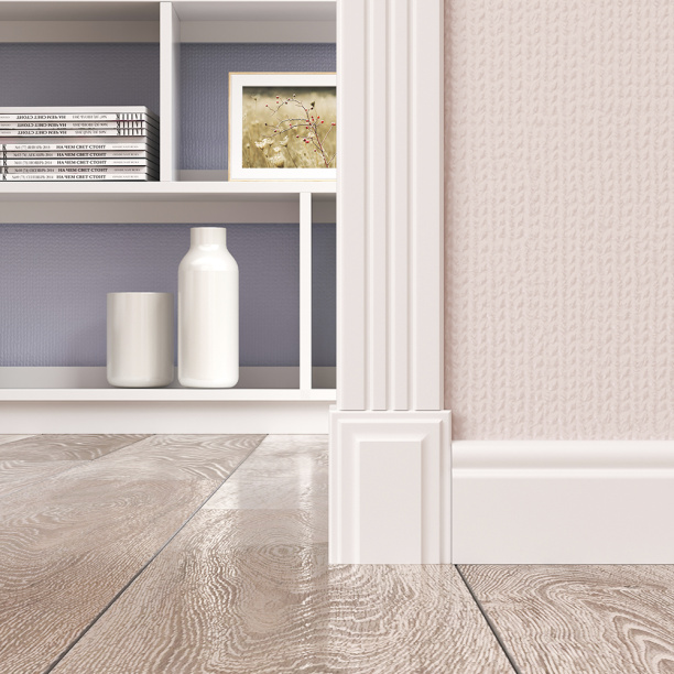 Арка ламинированная Квадро малая Белая от магазина ЛесКонПром.ру