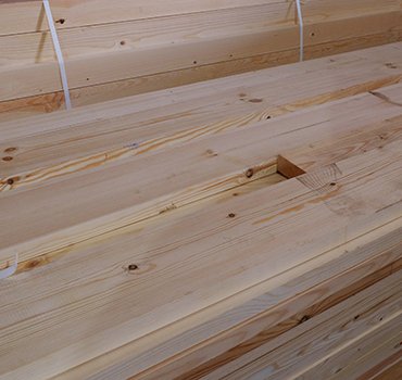 Строганная доска хвоя 35х190х6000 мм от магазина ЛесКонПром.ру