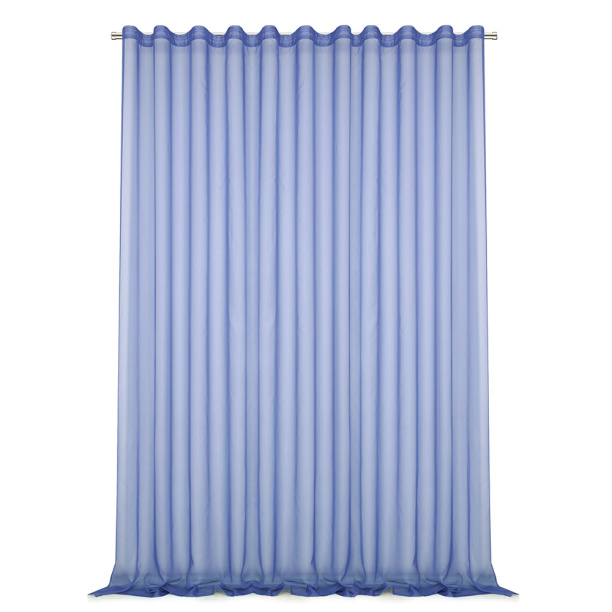 Штора-тюль 250х260 см голубая от магазина ЛесКонПром.ру