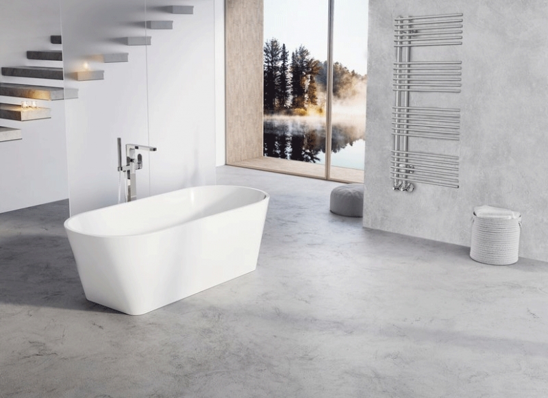 Водяной полотенцесушитель Ravak Style 50х100 X04000083650 Хром от магазина ЛесКонПром.ру