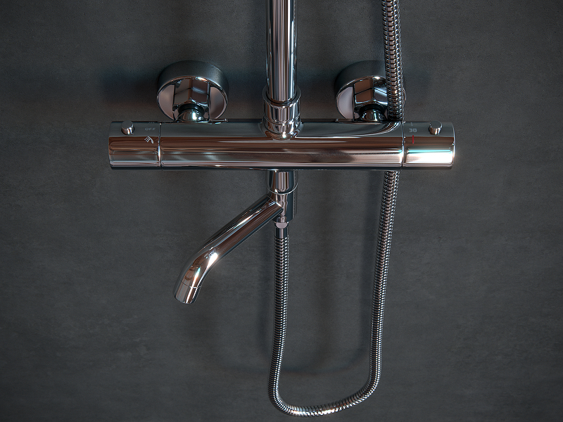 Душевая система Laguraty 17050 Хром от магазина ЛесКонПром.ру