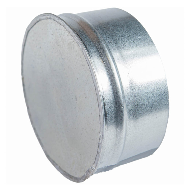 Заглушка оцинкованная d125 мм от магазина ЛесКонПром.ру