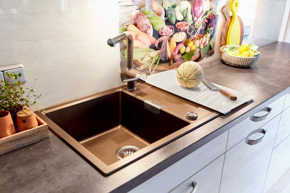 Кухонная мойка ETON 50D CRISTADUR 700609 SCHOCK от магазина ЛесКонПром.ру