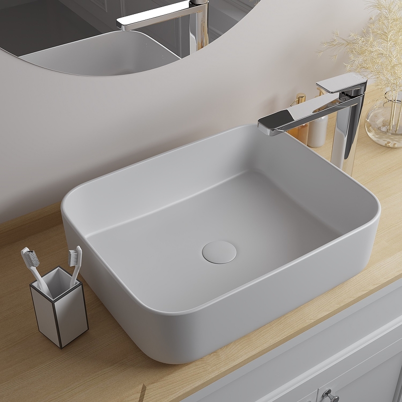 Раковина-чаша Iddis Bridge 50 BRIWS05i27 Белая глянцевая от магазина ЛесКонПром.ру