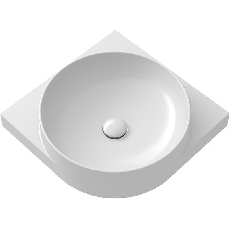 Раковина Ravak Yard 45 C XJX01245000 угловая Белая от магазина ЛесКонПром.ру