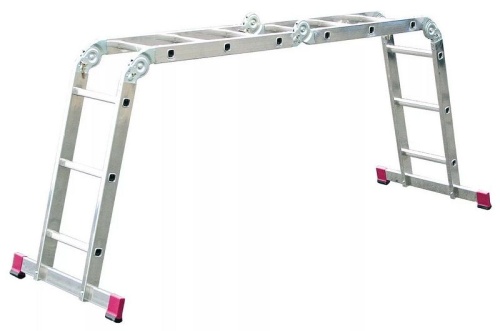 Универсальная шарнирная лестница трансформер  CORDA 4Х4 KRAUSE арт. 085047 от магазина ЛесКонПром.ру