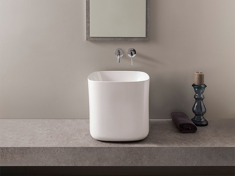 Раковина Scarabeo 42 5503 Белая от магазина ЛесКонПром.ру