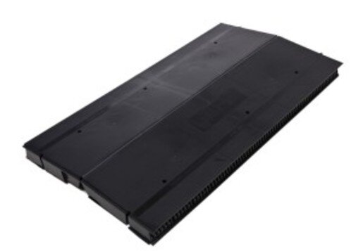 Аэратор коньковый Vilpe Airidge Felt 580х325х30 RAL 9005 черный от магазина ЛесКонПром.ру