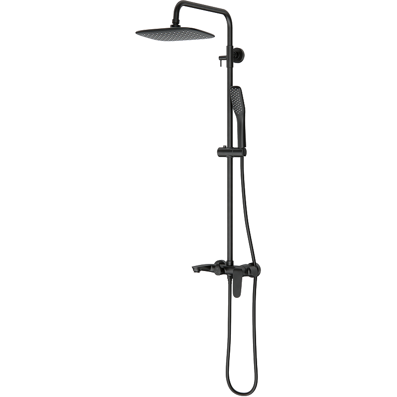 Душевая система Laguraty 7000 Черная от магазина ЛесКонПром.ру