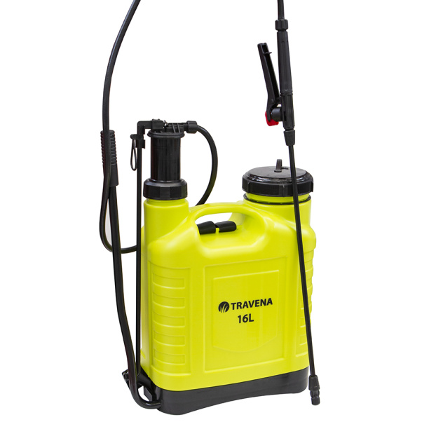 Опрыскиватель TRAVENA ранцевый рычажный 16 л от магазина ЛесКонПром.ру