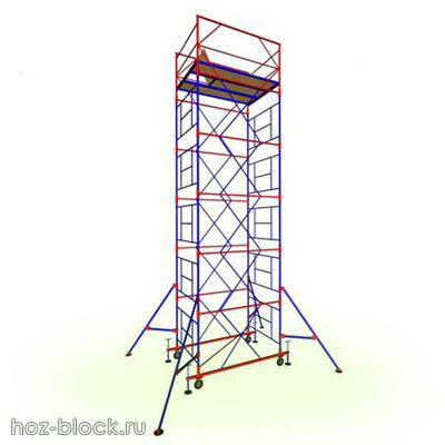 Вышка-тура стальная Мега 4-18,4м (арт. М4-18,4) от магазина ЛесКонПром.ру