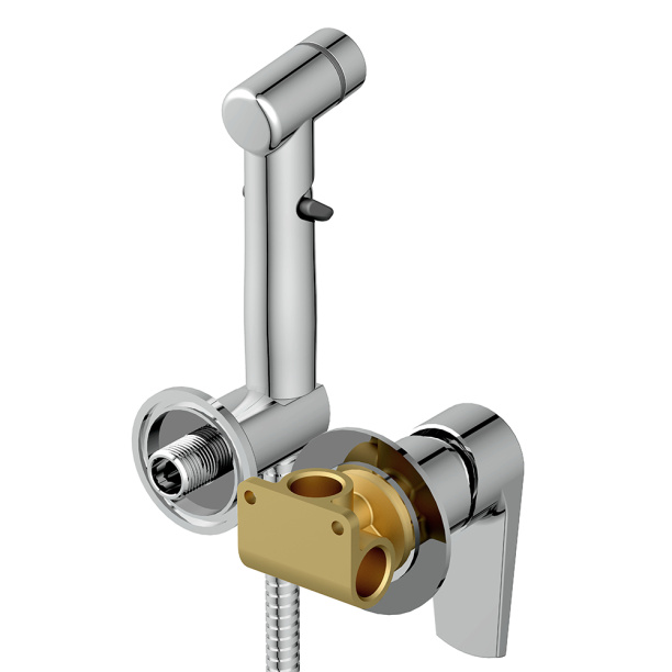 Гигиенический душ Cersanit Moduo встраиваемый хром от магазина ЛесКонПром.ру