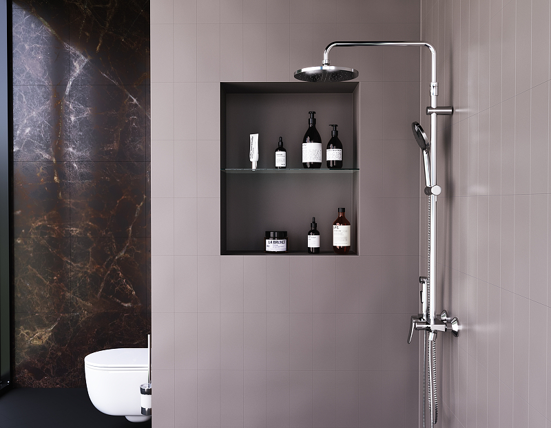 Душевая система Damixa Apollo DX220910000 Хром от магазина ЛесКонПром.ру