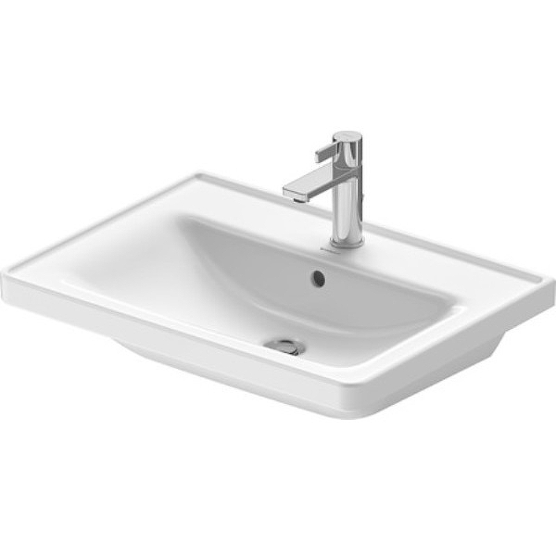 Раковина Duravit D-Neo 65 2367650000 Белая от магазина ЛесКонПром.ру